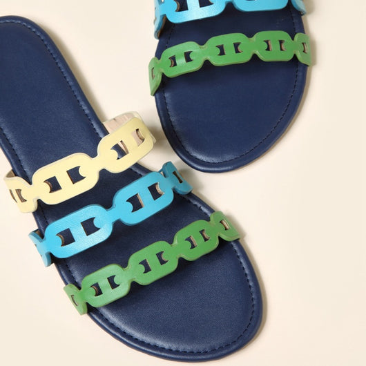 Sandalias Planas con Diseño Calado y Pantuflas de Moda - Image 9