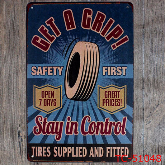Cuadro Retro Taller Clásico de Motos y Autos Vintage sin Marco - Image 47