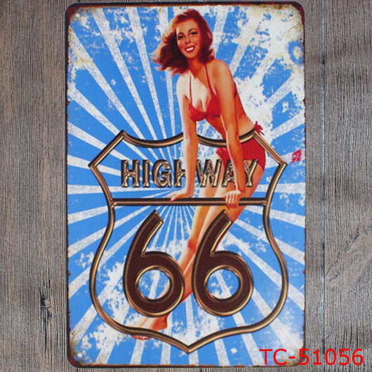 Cuadro Retro Taller Clásico de Motos y Autos Vintage sin Marco - Image 18