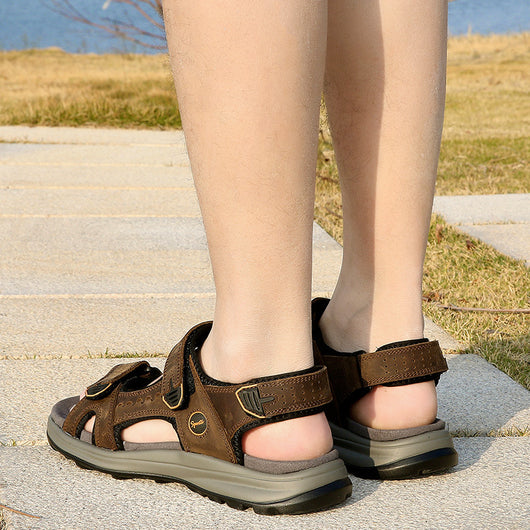 Sandalias de Cuero Transpirables para Hombre - Image 4