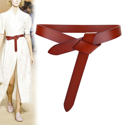 Abrigo de Lana Tejida con Nudo y Cinturón - Vestido de Moda Coordinado - Image 9