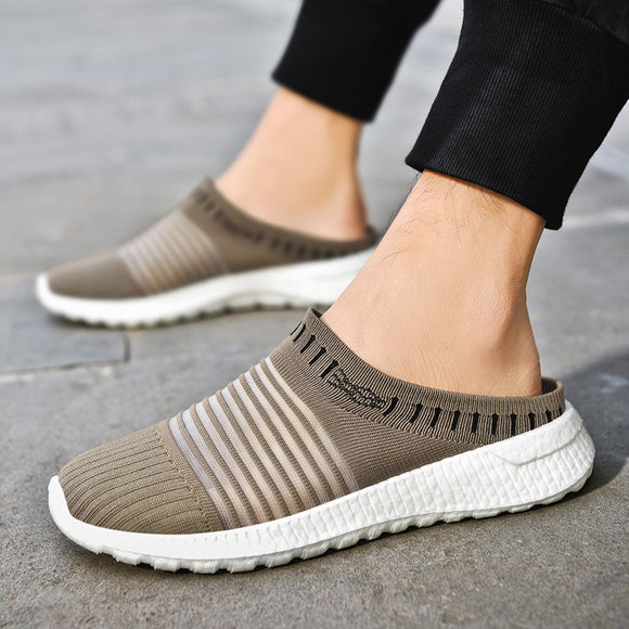 Sandalias Tipo Pantufla Transpirables con Malla Refrescante