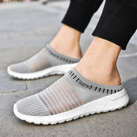 Sandalias Tipo Pantufla Transpirables con Malla Refrescante