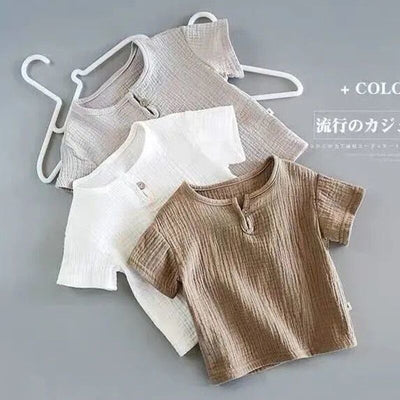 Conjunto de Verano para Bebés Niño y Niña - Manga Corta - Image 16