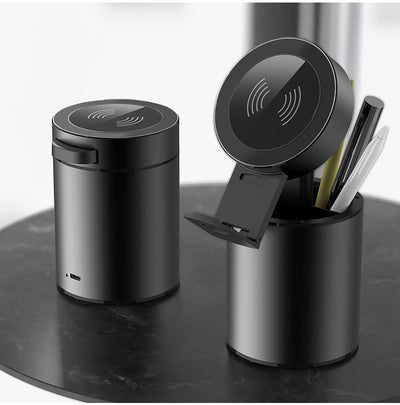 Soporte para Bolígrafos con Carga Inalámbrica 15W en Aluminio - Image 9
