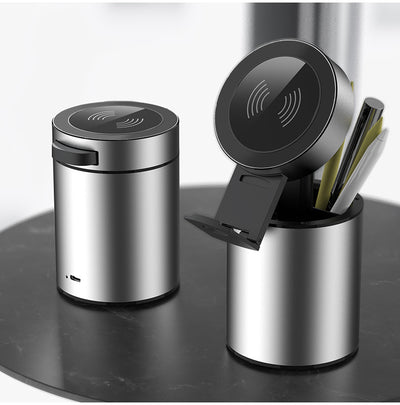 Soporte para Bolígrafos con Carga Inalámbrica 15W en Aluminio - Image 4