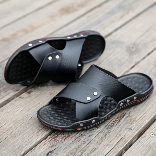 Pantuflas Cómodas para Hombre con Suela Flexible y Transpirables