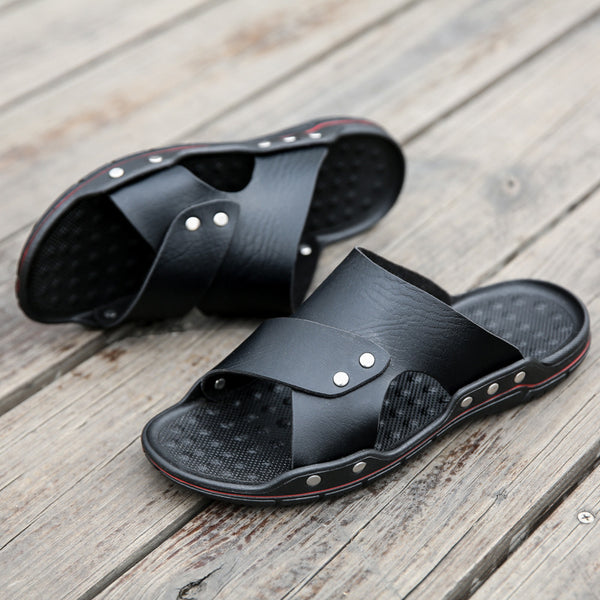 Pantuflas Cómodas para Hombre con Suela Flexible y Transpirables