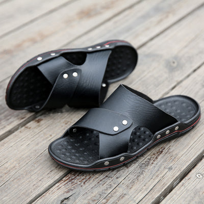 Pantuflas Cómodas para Hombre con Suela Flexible y Transpirables