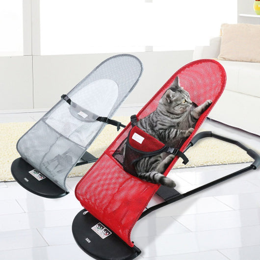 Cama Mecedora Plegable Ajustable para Mascotas - Image 9