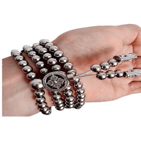 Defensor Kong - Brazalete de Defensa Personal con Cuentas de Latón