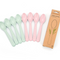 Colher 4 Rosa 4 Verde Kraft