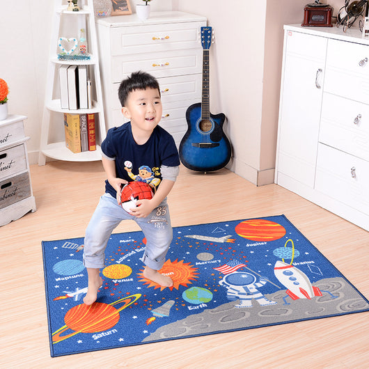 Alfombra Infantil del Espacio Exterior - Tapete Temático para Cuarto de Niños - Image 8