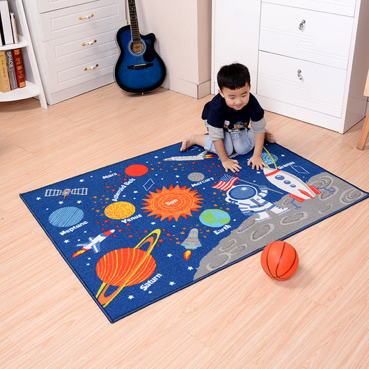Alfombra Infantil del Espacio Exterior - Tapete Temático para Cuarto de Niños - Image 5