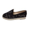 Sapatos Casuais Femininos Plataforma Grossa com Strass - Confortáveis e Versáteis