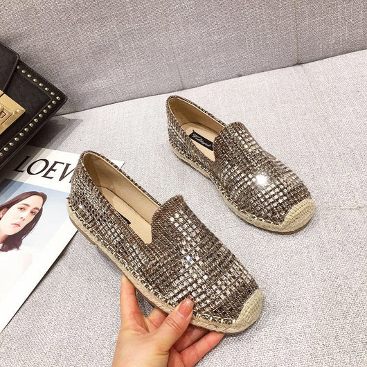 Zapatos Casuales Mujer Plataforma Gruesa con Strass - Cómodos y Versátiles - Image 3