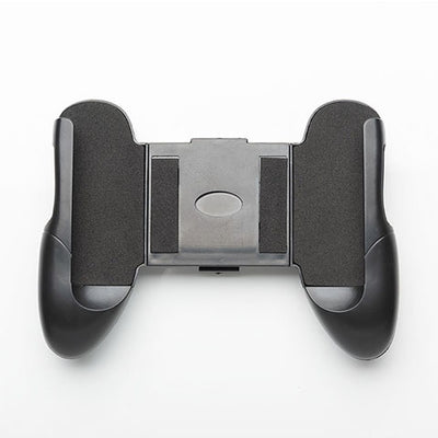 Black mobile game handle bracket holding a smartphone displaying the 'Mobile Legends' game on a white background. - Image 9