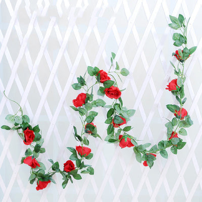 Flores Artificiales Colgantes para Techo - Decoración del Hogar y Bodas - Image 4