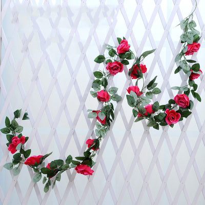 Flores Artificiales Colgantes para Techo - Decoración del Hogar y Bodas - Image 3