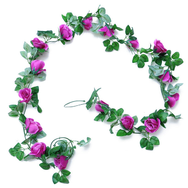 Flores Artificiales Colgantes para Techo - Decoración del Hogar y Bodas