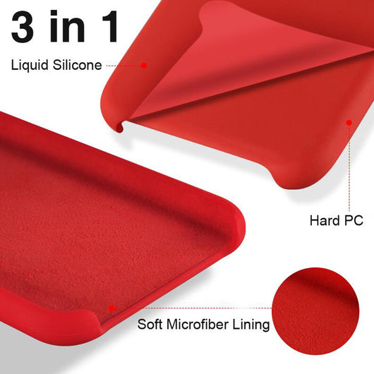 Funda de Silicona Líquida Compatible con iPhone 7 Plus, 8, X, XR, XS Max e iPhone 11 - Image 17