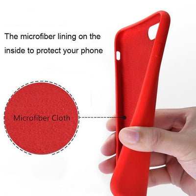 Funda de Silicona Líquida Compatible con iPhone 7 Plus, 8, X, XR, XS Max e iPhone 11 - Image 18