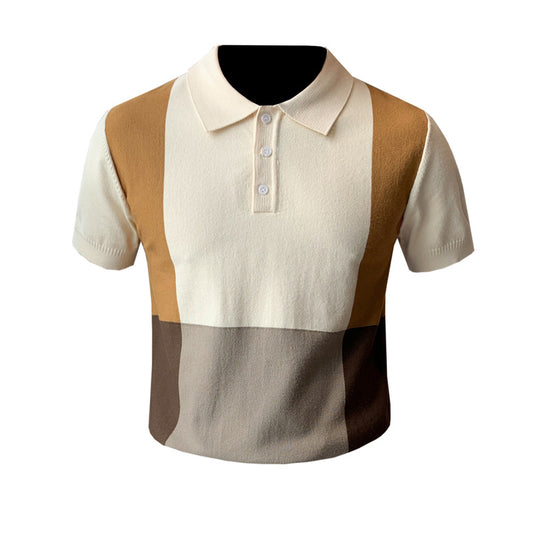 Polo Británico Slim Fit en Seda Helada - Camiseta Moderna para Hombre