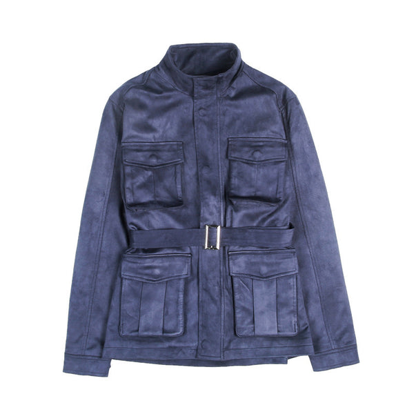 Chaqueta Túnica con Cintura Elástica