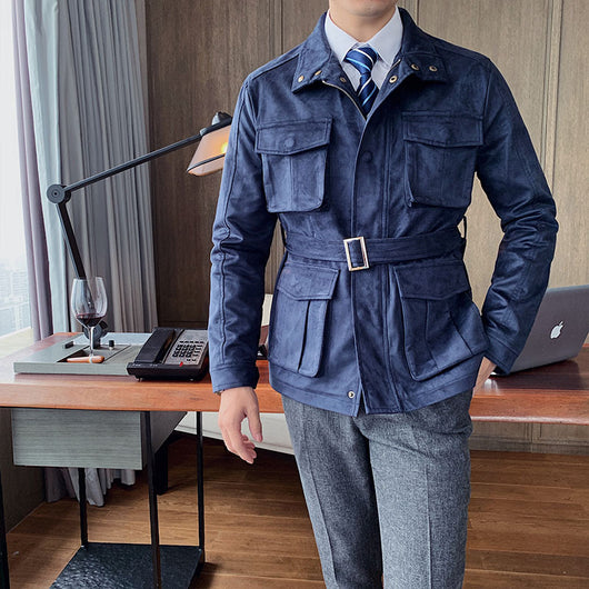 Chaqueta Túnica con Cintura Elástica - Image 3