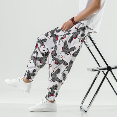 Camisa Estilo Chino Grúa para Hombre - Tendencia Verano Relajado - Image 10