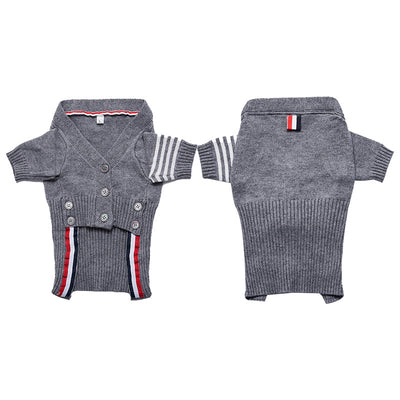 Suéter Tejido Cálido para Perros Pequeños y Medianos - Ropa de Abrigo de Dos Patas - Image 9