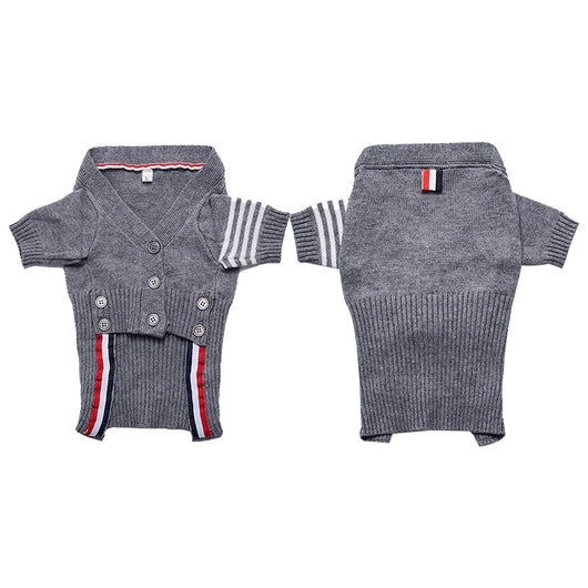 Suéter Tejido Cálido para Perros Pequeños y Medianos - Ropa de Abrigo de Dos Patas - Image 9