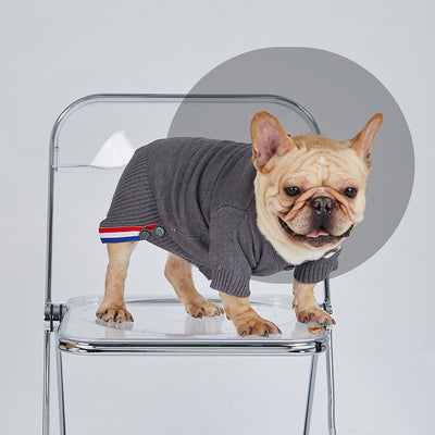 Suéter Tejido Cálido para Perros Pequeños y Medianos - Ropa de Abrigo de Dos Patas - Image 5