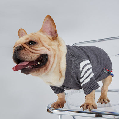 Suéter Tejido Cálido para Perros Pequeños y Medianos - Ropa de Abrigo de Dos Patas - Image 4