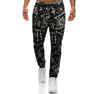 Pantalones Deportivos Hombre Primavera Verano - Algodón Lino Slim - Image 2