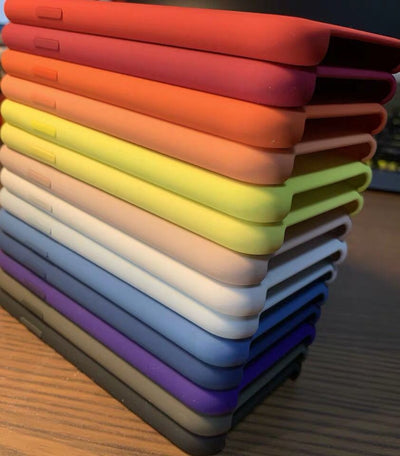 Funda de Silicona Líquida Compatible con iPhone 11, XR, XS Max, 8, 7 Plus y 6s - Image 21
