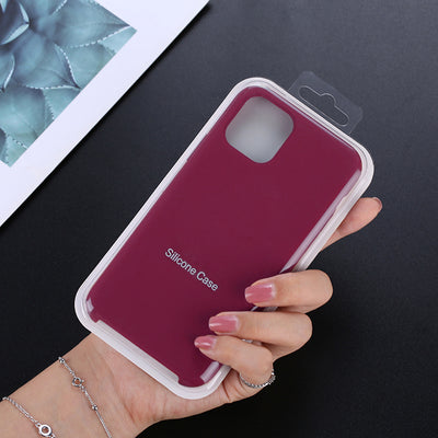 Funda de Silicona Líquida Compatible con iPhone 11, XR, XS Max, 8, 7 Plus y 6s