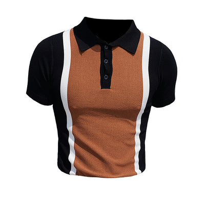 Polo Slim Fit con Solapa Casual de Tejido para Hombre - Image 11