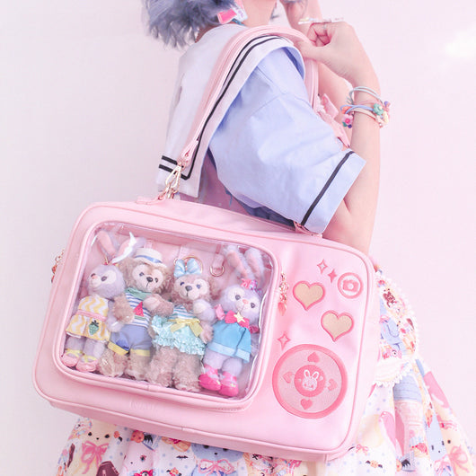 Bolsa Mensajero Estilo Lolita con Diseño de Cámara - Ideal para Uniforme JK - Image 4