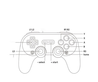 Controlador Inalámbrico Bluetooth para PC, Android y Switch con Sensor de Movimiento - Image 8