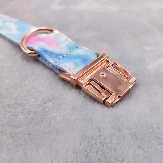 Collar para Perro Personalizable con Hebilla de Oro Rosa - Image 7
