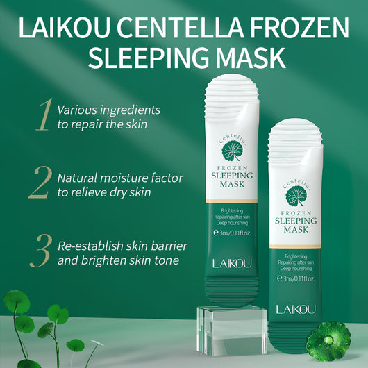 Mascarilla de Gel Centella Asiática Lycome - Hidratación Nocturna Intensiva - Image 11