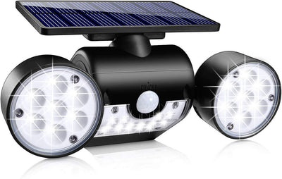 Foco Solar Giratorio Doble con 30 LED para Jardín - Image 5