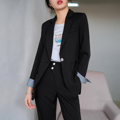 Traje Formal Ejecutivo Coreano para Mujer - Estilo Profesional y Elegante - Image 12
