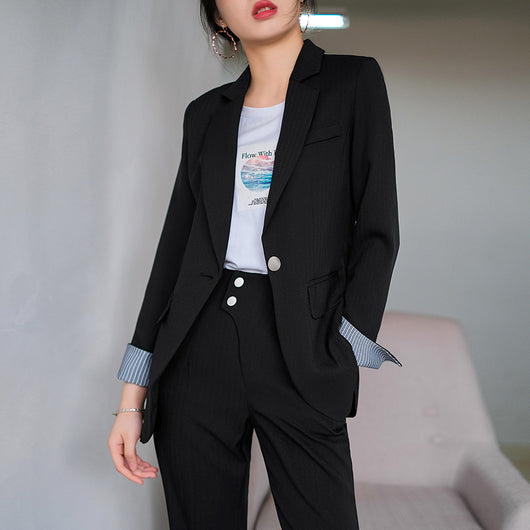 Traje Formal Ejecutivo Coreano para Mujer - Estilo Profesional y Elegante - Image 12