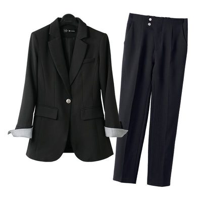 Traje Formal Ejecutivo Coreano para Mujer - Estilo Profesional y Elegante - Image 9