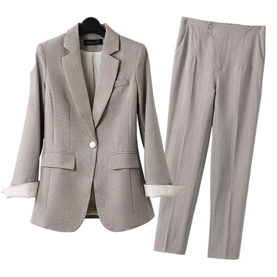 Traje Formal Ejecutivo Coreano para Mujer - Estilo Profesional y Elegante - Image 10