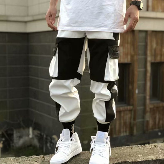 Pantalones Hip Hop Overol Suelto Tendencia Urbana - Image 11