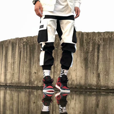 Pantalones Hip Hop Overol Suelto Tendencia Urbana - Image 7