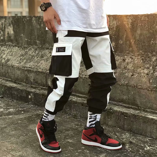 Pantalones Hip Hop Overol Suelto Tendencia Urbana - Image 5